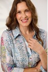 LILLIAN BLOUSE - mosaic til